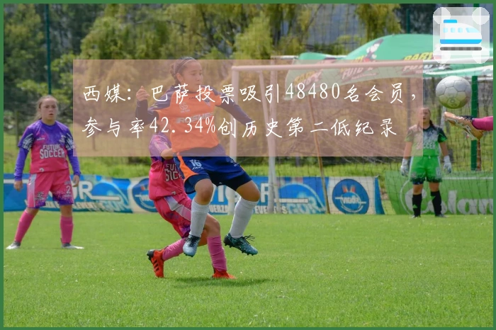 西媒：巴萨投票吸引48480名会员，参与率42.34%创历史第二低纪录